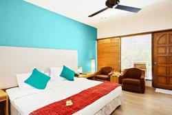 Maldives scuba diving holiday - Eriyadu Island Resort. Deluxe room.